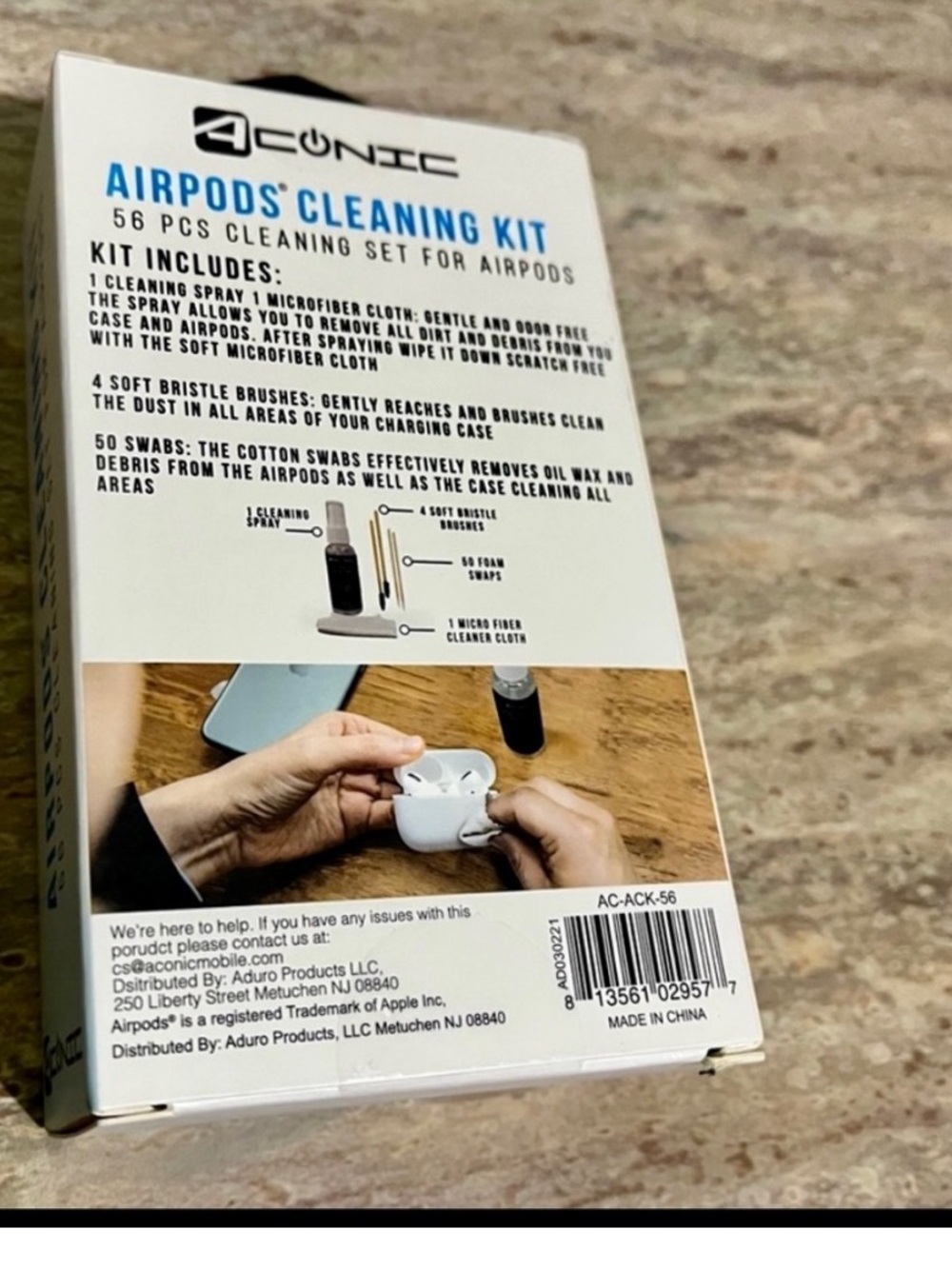 A conic AirPod cleaning kit New With Tags - Picture 3 of 3